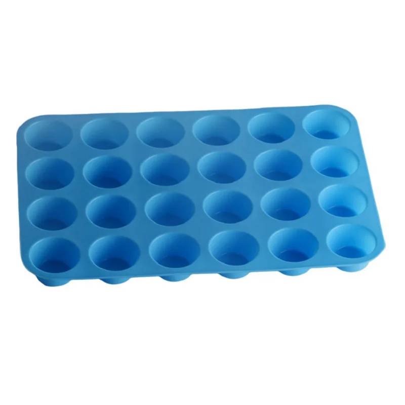 24-hole Round Three-dimensional Silicone Dessert Puff Mold Cake Muffin Cup Baking Mould Silicone Soap Candle Mold
24-hole Round Three-dimensional Silicone Dessert Puff Mold Cake Muffin Cup Baking Mould Silicone Soap Candle Mold