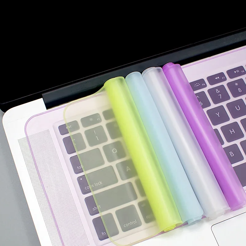 

1Pc Universal Keyboard Cover For 12"-14" "15-17" Laptop Notebook Silicone Protector Skin Laptop Dust Universal Film