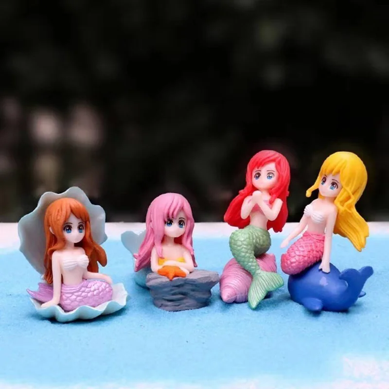 Mini Mermaid Figurines Miniature, For Miniature Mermaid Ornaments for Home Fish Tank Arts Crafts and Theme Party Decoration
Mini Mermaid Figurines Miniature, For Miniature Mermaid Ornaments for Home Fish Tank Arts Crafts and Theme Party Decoration