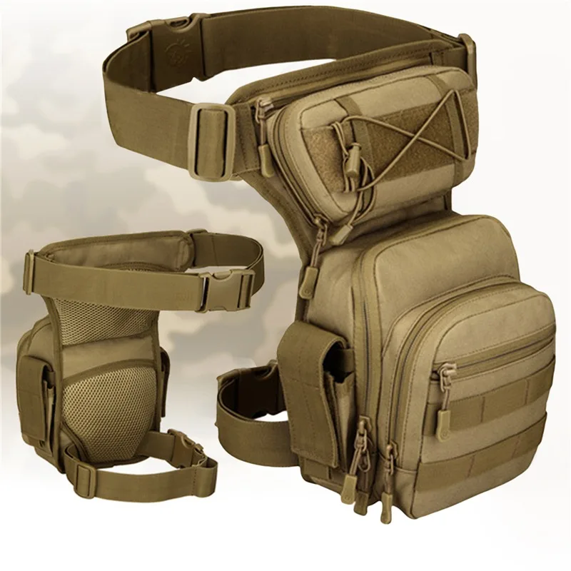 Men Leg Bag Waist Bag Utility Belt Pack Pouch Adjustable Hiking Male Hip Motorcycle Bags Military Tactical Waist Bag Waterproof
Men Leg Bag Waist Bag Utility Belt Pack Pouch Adjustable Hiking Male Hip Motorcycle Bags Military Tactical Waist Bag Waterproof