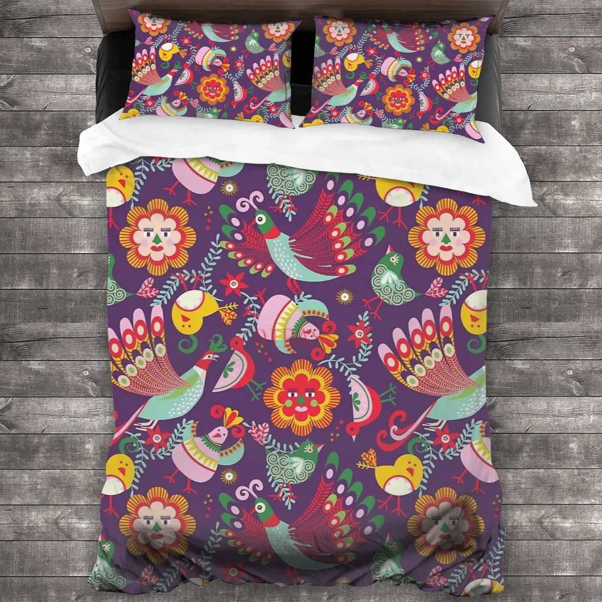 Скандинавский Folkart Birdies фиолетовая мягкая искусственная кожа с 2 наволочками, пододеяльник на молнии
Скандинавский Folkart Birdies фиолетовая мягкая искусственная кожа с 2 наволочками, пододеяльник на молнии