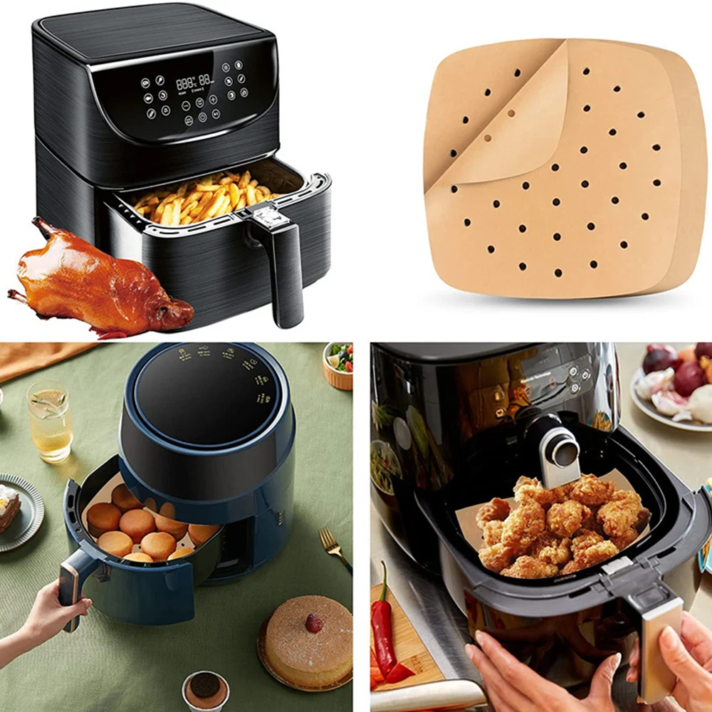 Newest 200PCS Air Fryer Parchment Paper Liners Food Grade Oil Absorbent Paper for Grill Steamer Non Stick for Baking
Newest 200PCS Air Fryer Parchment Paper Liners Food Grade Oil Absorbent Paper for Grill Steamer Non Stick for Baking