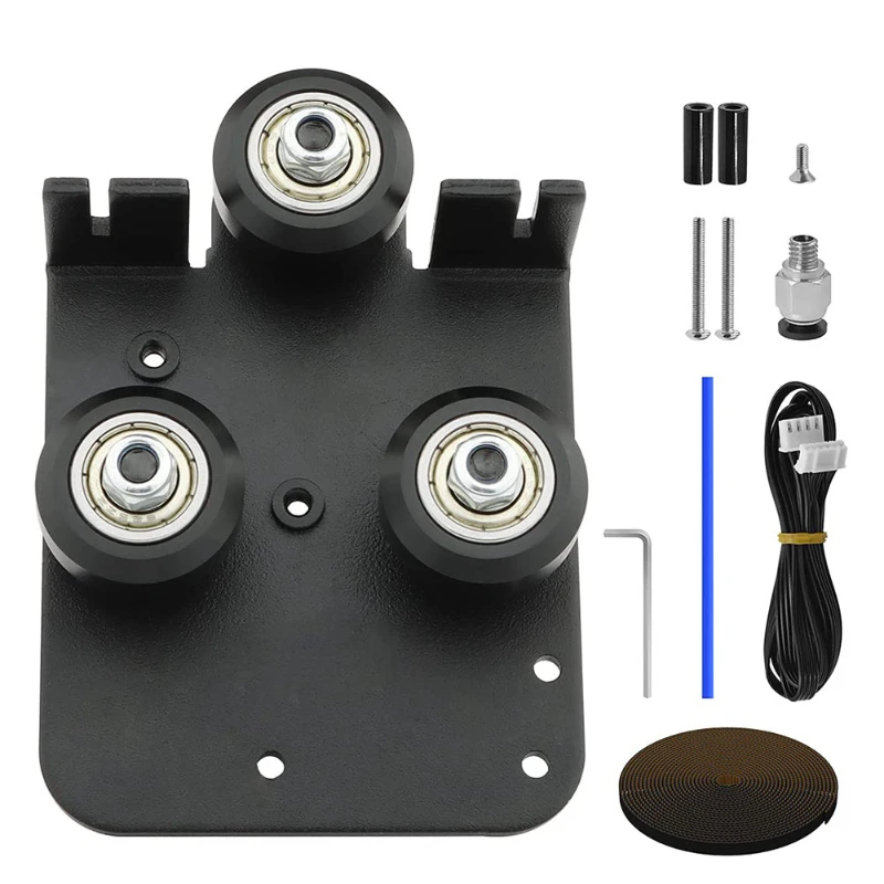

For Creality CR10 Ender-3 5 Pro Direct Extruder Adapter Plate Ender 3 Direct Extrusion Drive Plate Upgrade Kit With 2GT-6mm Belt