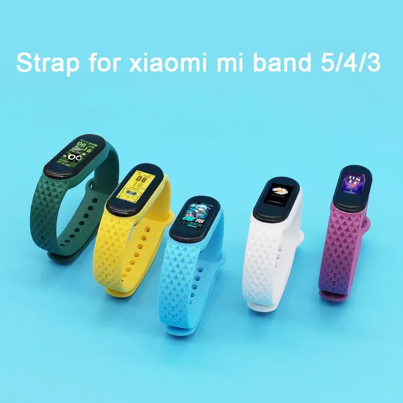 for Xiaomi Band 6 5 4 3 Strap Replacement Wristband MiBand 6 5 Wristband TPU Rhombus Strap for xiaomi Mi Band 5 6 strap
for Xiaomi Band 6 5 4 3 Strap Replacement Wristband MiBand 6 5 Wristband TPU Rhombus Strap for xiaomi Mi Band 5 6 strap