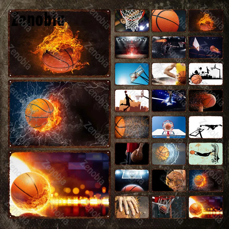Basketball Metal Sign Burning Basketball Metal Poster Decorative Tin Plate Basket Net Vintage Plaque Basketball Court Home Decor
Basketball Metal Sign Burning Basketball Metal Poster Decorative Tin Plate Basket Net Vintage Plaque Basketball Court Home Decor