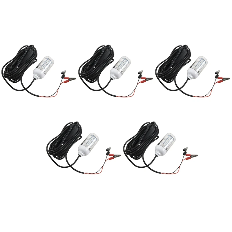 5X 12V LED Green Underwater Submersible Night Fishing Light Crappie Shad Squid Boat Fishing Light
5X 12V LED Green Underwater Submersible Night Fishing Light Crappie Shad Squid Boat Fishing Light