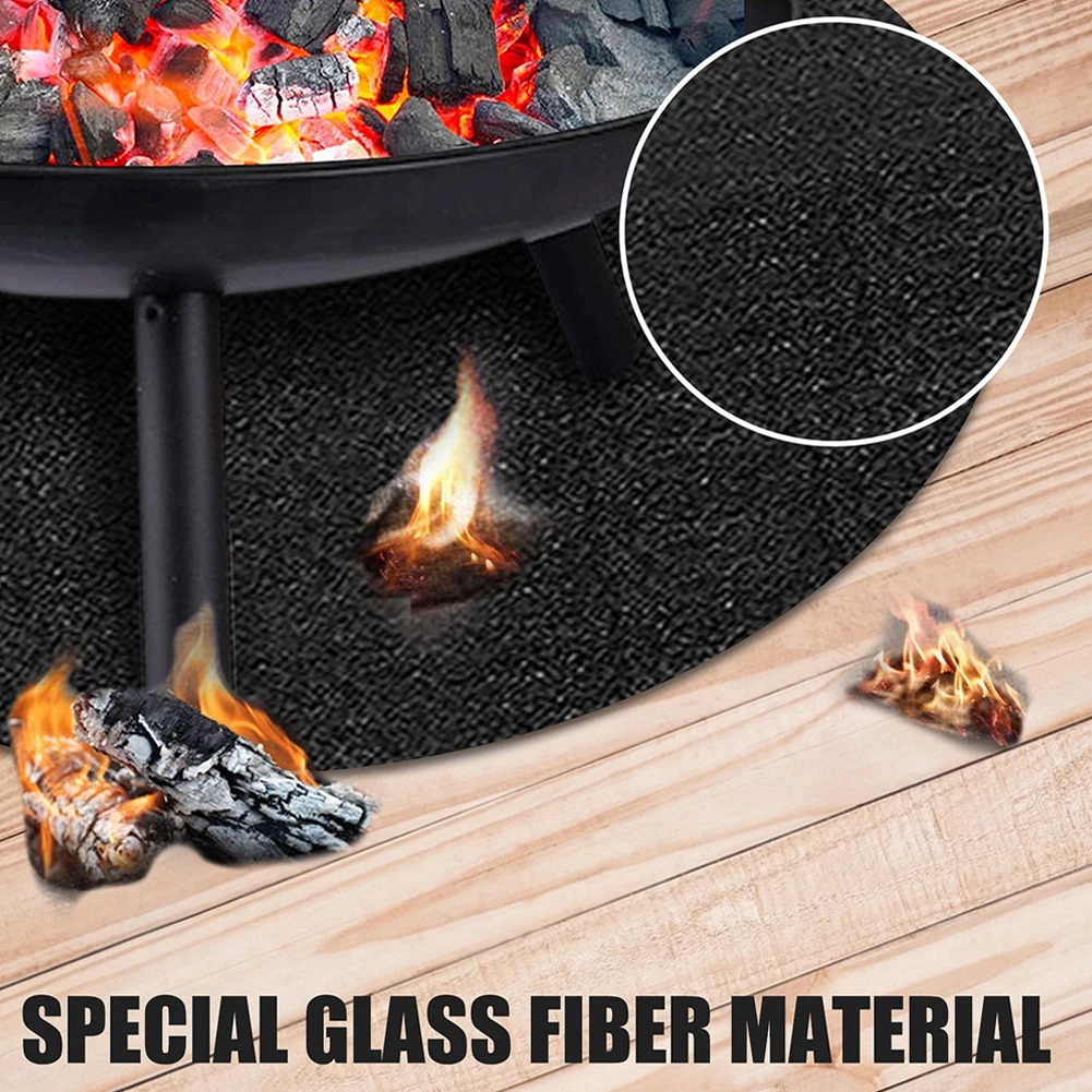 Fireproof Mat for Outdoor Cooking 40 Round Fire Resistant Mat for Decks and Patios with 3 Layers of Protection
Fireproof Mat for Outdoor Cooking 40 Round Fire Resistant Mat for Decks and Patios with 3 Layers of Protection