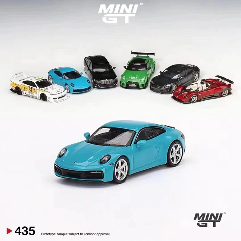 MINI GT 1:64 модель автомобиля Порс 911 (992) Carrera S литой под давлением Майами голубой #435 LHD
MINI GT 1:64 модель автомобиля Порс 911 (992) Carrera S литой под давлением Майами голубой #435 LHD