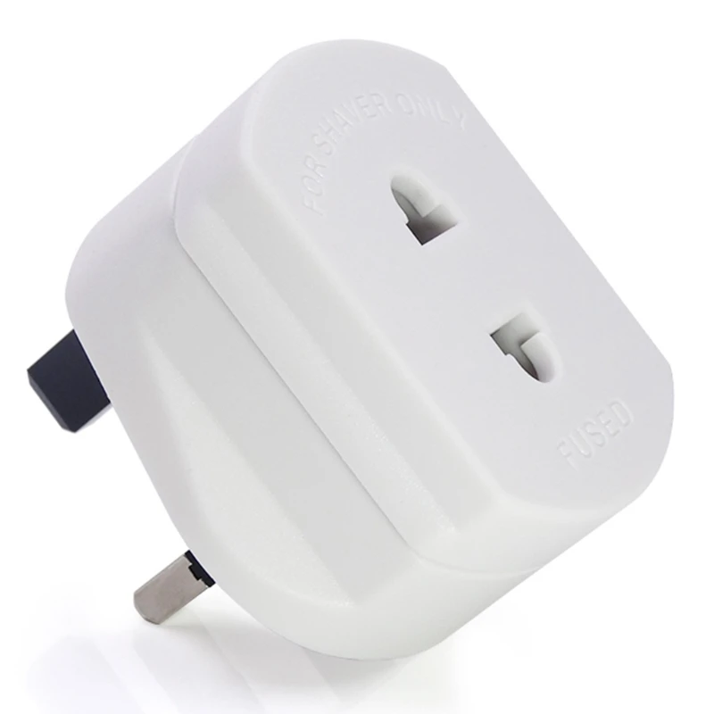 Adaptor Plug UK 1A Adapter Shaver Socket 2 Pin to 3 Pin Converter for Electric for Razor
Adaptor Plug UK 1A Adapter Shaver Socket 2 Pin to 3 Pin Converter for Electric for Razor