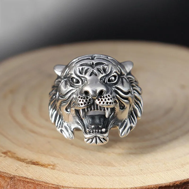 Vintage Fashion Hip-hop Tiger Ring Unisex Punk Animal Open Ring Banquet Jewelry Accessories Gift
Vintage Fashion Hip-hop Tiger Ring Unisex Punk Animal Open Ring Banquet Jewelry Accessories Gift