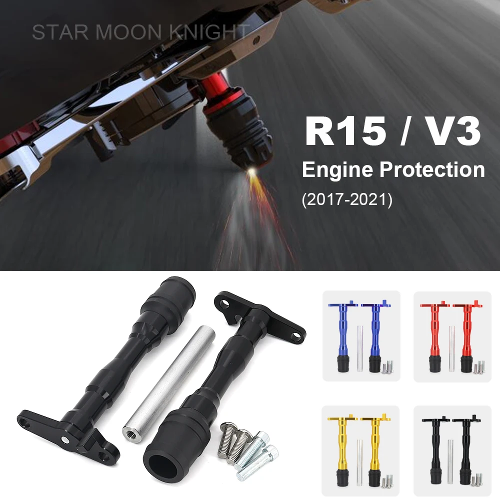 For YAMAHA YZF-R15 YZF R15 V3 Motorcycle Accessories CNC Engine protectors Frame Sliders Anti Crash Crash Pad Falling Protectio
For YAMAHA YZF-R15 YZF R15 V3 Motorcycle Accessories CNC Engine protectors Frame Sliders Anti Crash Crash Pad Falling Protectio