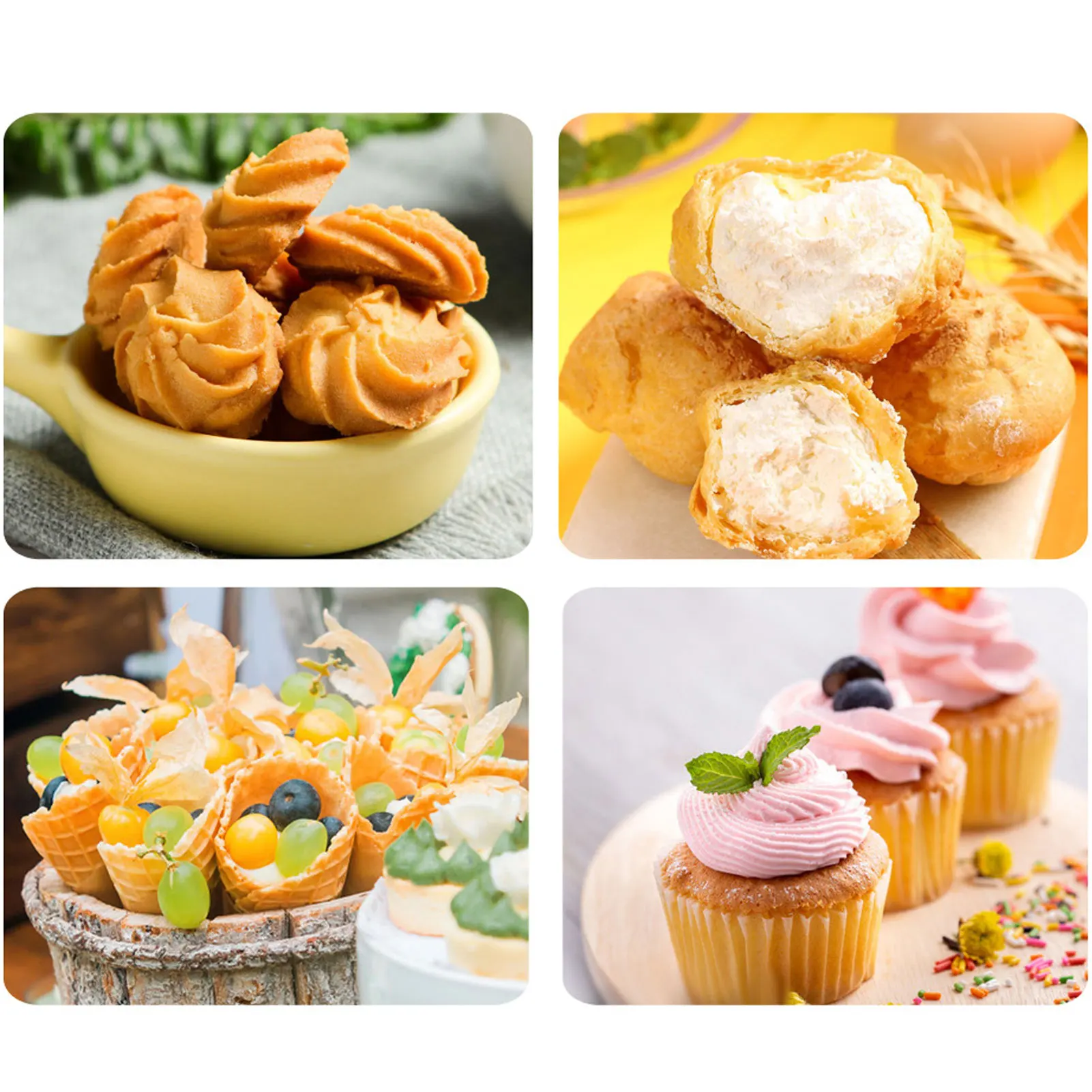 Cookie Press For Baking Cookie Presses For Baking Cake Decorating Tools DIY Piping Syringe Kit Cake Icing Tool Baking Supplies 
Cookie Press For Baking Cookie Presses For Baking Cake Decorating Tools DIY Piping Syringe Kit Cake Icing Tool Baking Supplies