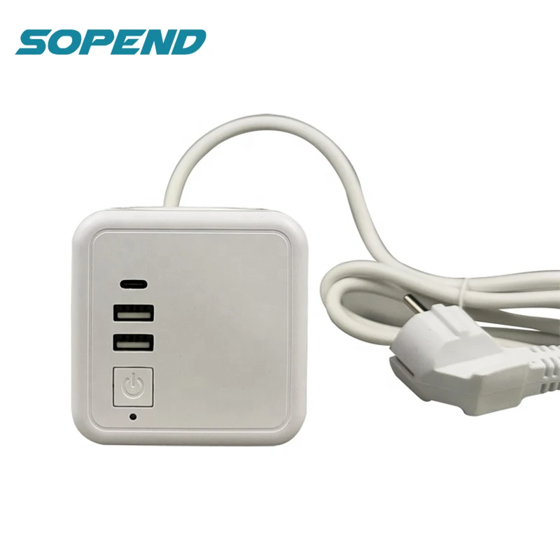 Удлинитель Sopend с защитой от перенапряжения и портом Usb C, удлинитель с европейской вилкой, 4 розетки переменного тока, для ЕС, Германии, Кореи, ...
Удлинитель Sopend с защитой от перенапряжения и портом Usb C, удлинитель с европейской вилкой, 4 розетки переменного тока, для ЕС, Германии, Кореи, ...