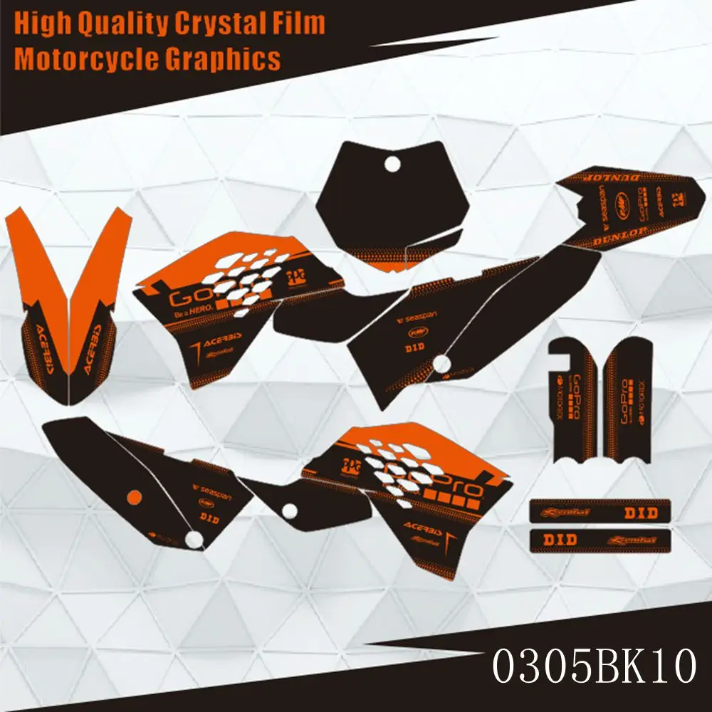 Full Graphics Decals Stickers Motorcycle Background Custom Number Name For KTM SX65 SX 65 2009 2010 2011 2012 2013 2014 2015
Full Graphics Decals Stickers Motorcycle Background Custom Number Name For KTM SX65 SX 65 2009 2010 2011 2012 2013 2014 2015