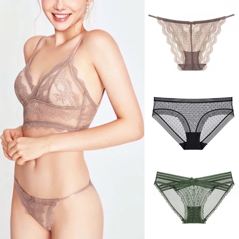 French Sexy Lace Panties Women's Half Hip Breathable Hook Flower Lace Low Waist Briefs
French Sexy Lace Panties Women's Half Hip Breathable Hook Flower Lace Low Waist Briefs