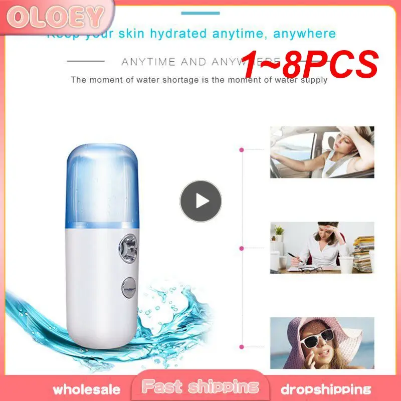 1-8 шт., увлажнитель-распылитель для лица 
1-8 шт., увлажнитель-распылитель для лица