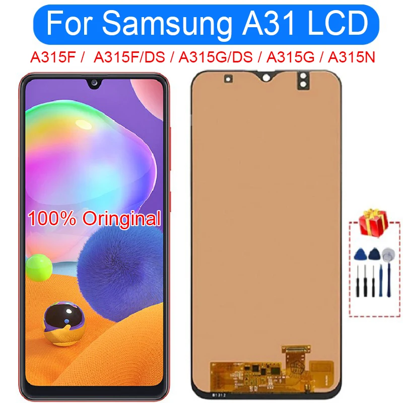 Super AMOLED Оригинал 6,4 "; Для Samsung Galaxy A31 ЖК-дисплей A315F A315F/DS сенсорный экран дигитайзер в сборе для Samsung A315N
Super AMOLED Оригинал 6,4 "; Для Samsung Galaxy A31 ЖК-дисплей A315F A315F/DS сенсорный экран дигитайзер в сборе для Samsung A315N