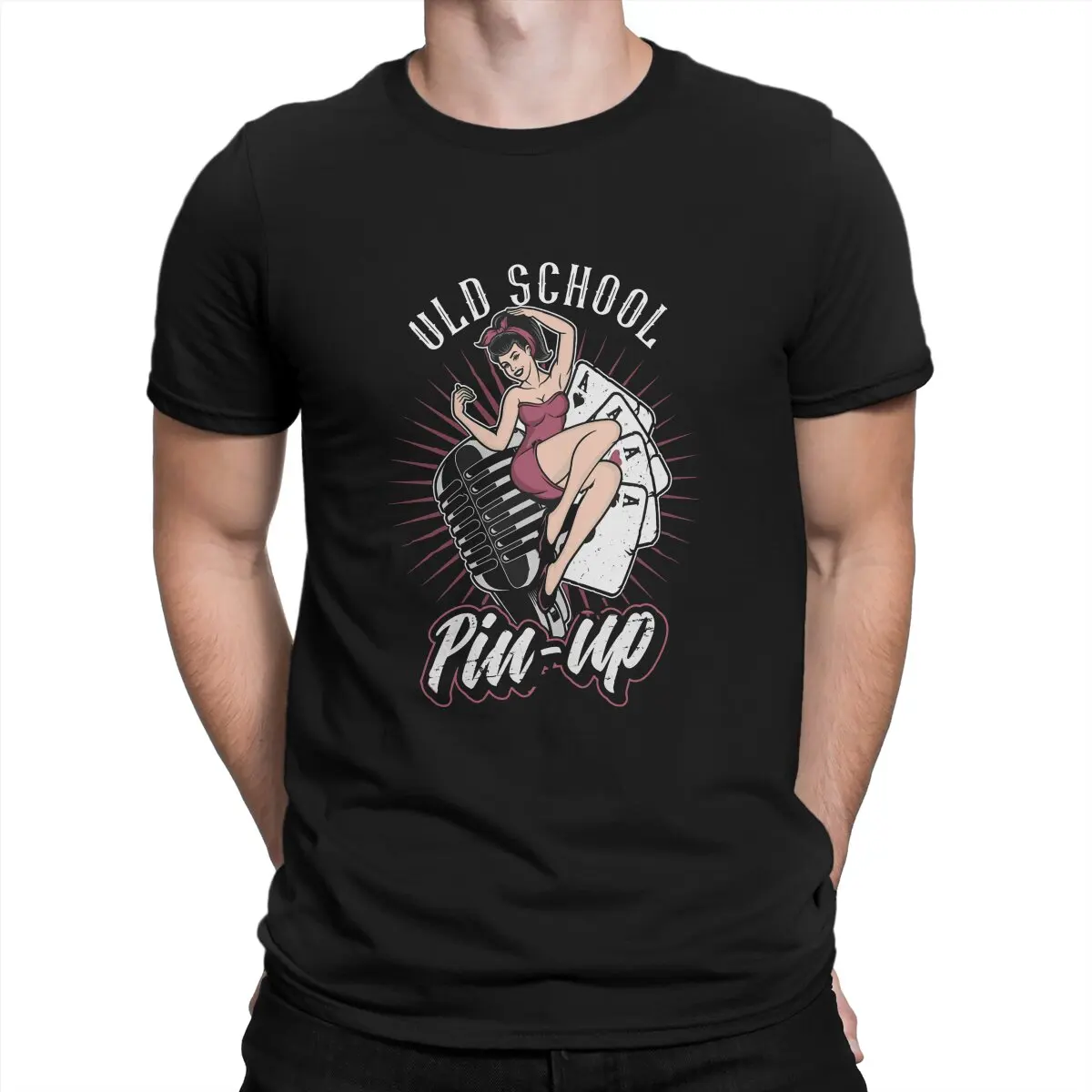 Old School Rockabilly Vintage Rock And Roll Music Pin Up Girl Men T Shirt Fibre Fashion Crewneck TShirt Harajuku
Old School Rockabilly Vintage Rock And Roll Music Pin Up Girl Men T Shirt Fibre Fashion Crewneck TShirt Harajuku