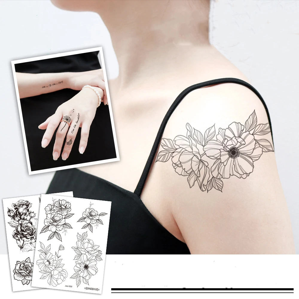 Одноразовая Временная тату Sdotter в европейском и американском стиле, стикер на ключицы, плечи, веснушки, лицо, водонепроницаемая палочка 
Одноразовая Временная тату Sdotter в европейском и американском стиле, стикер на ключицы, плечи, веснушки, лицо, водонепроницаемая палочка