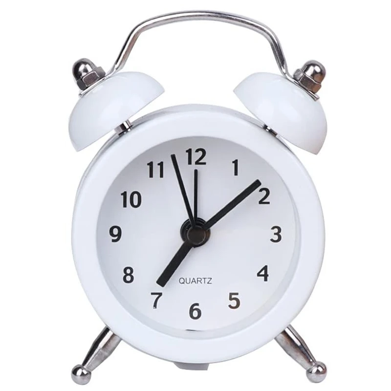 Portable Cute Mini Round Battery Alarm Clock Desktop Table Bedside Clocks Decor 
Portable Cute Mini Round Battery Alarm Clock Desktop Table Bedside Clocks Decor
