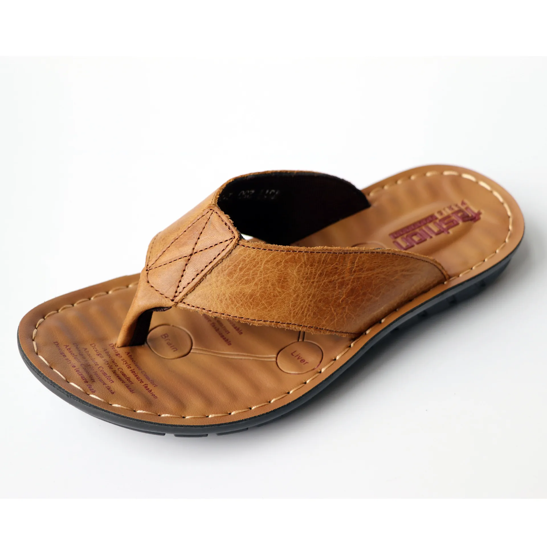 Leather Men's Flip Flops Shoes Summer Shoes Outdoor Beach Casual Flat Slippers Trend Flat Non-slip Clip Toe Sandalias Large Size
Leather Men's Flip Flops Shoes Summer Shoes Outdoor Beach Casual Flat Slippers Trend Flat Non-slip Clip Toe Sandalias Large Size