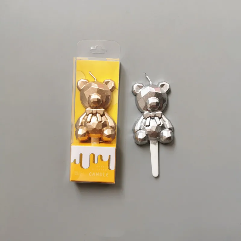 10pcs Candle Birthday Cake Decorations Candles Bear Gold Silver Flameless Candles Birthday Parties Party Room Decoration n
10pcs Candle Birthday Cake Decorations Candles Bear Gold Silver Flameless Candles Birthday Parties Party Room Decoration n