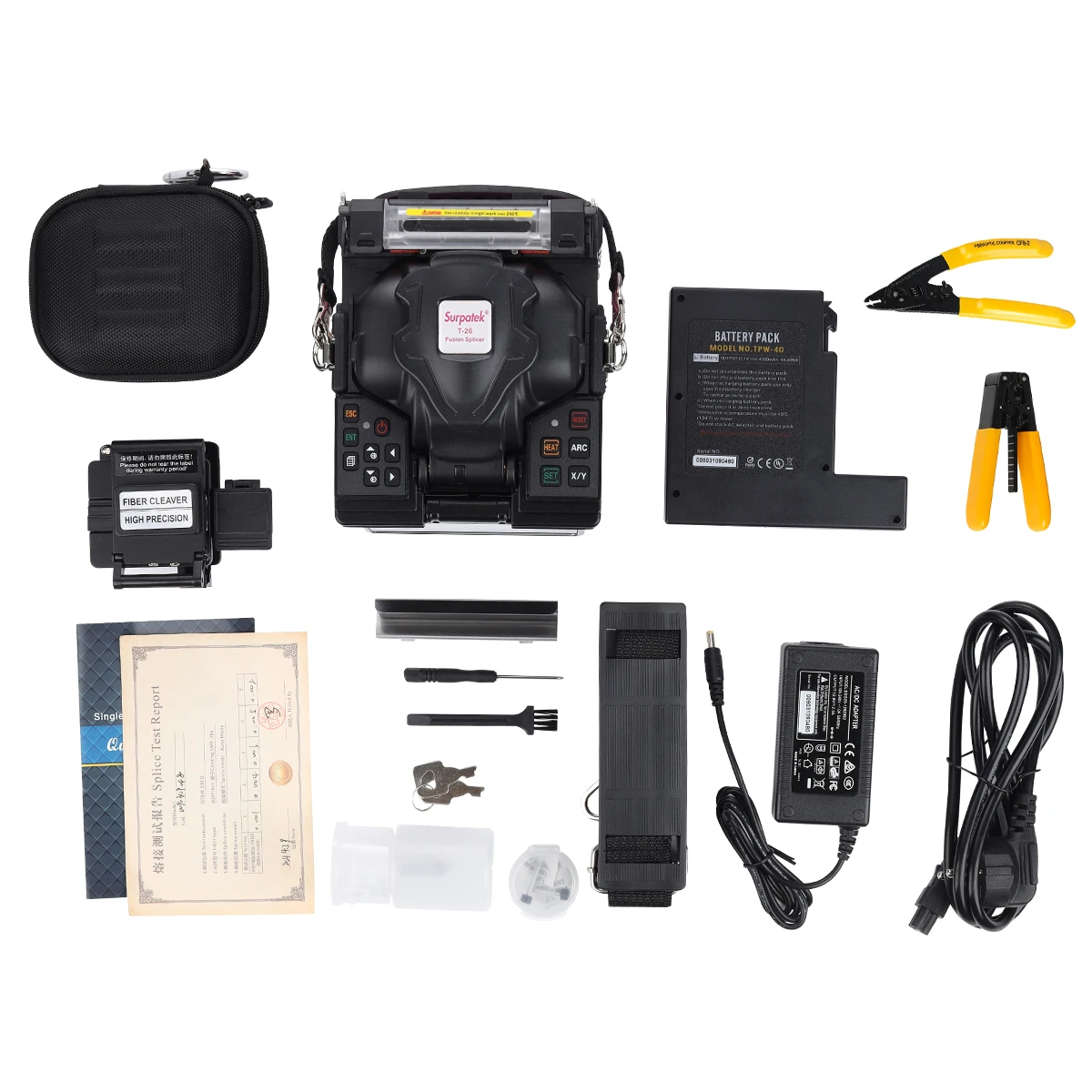 4motor Fusion Splicer Fiber FTTH ARC Alignment Fusion Splicer Kit Fiber Optic Splicing Kit
4motor Fusion Splicer Fiber FTTH ARC Alignment Fusion Splicer Kit Fiber Optic Splicing Kit