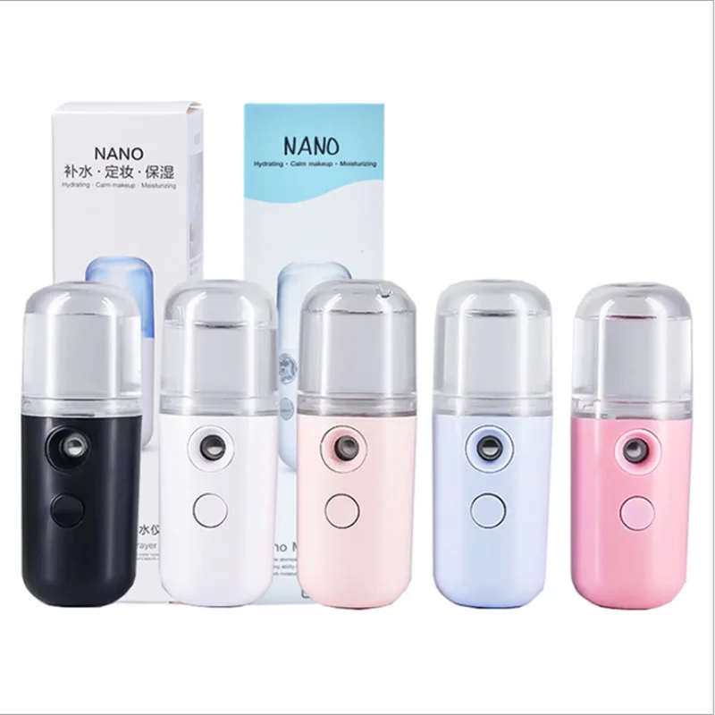Nano Spray Water Replenishing Instrument Face Humidifier Small Portable Rechargeable Beauty Instrument Cold Spray Machine
Nano Spray Water Replenishing Instrument Face Humidifier Small Portable Rechargeable Beauty Instrument Cold Spray Machine