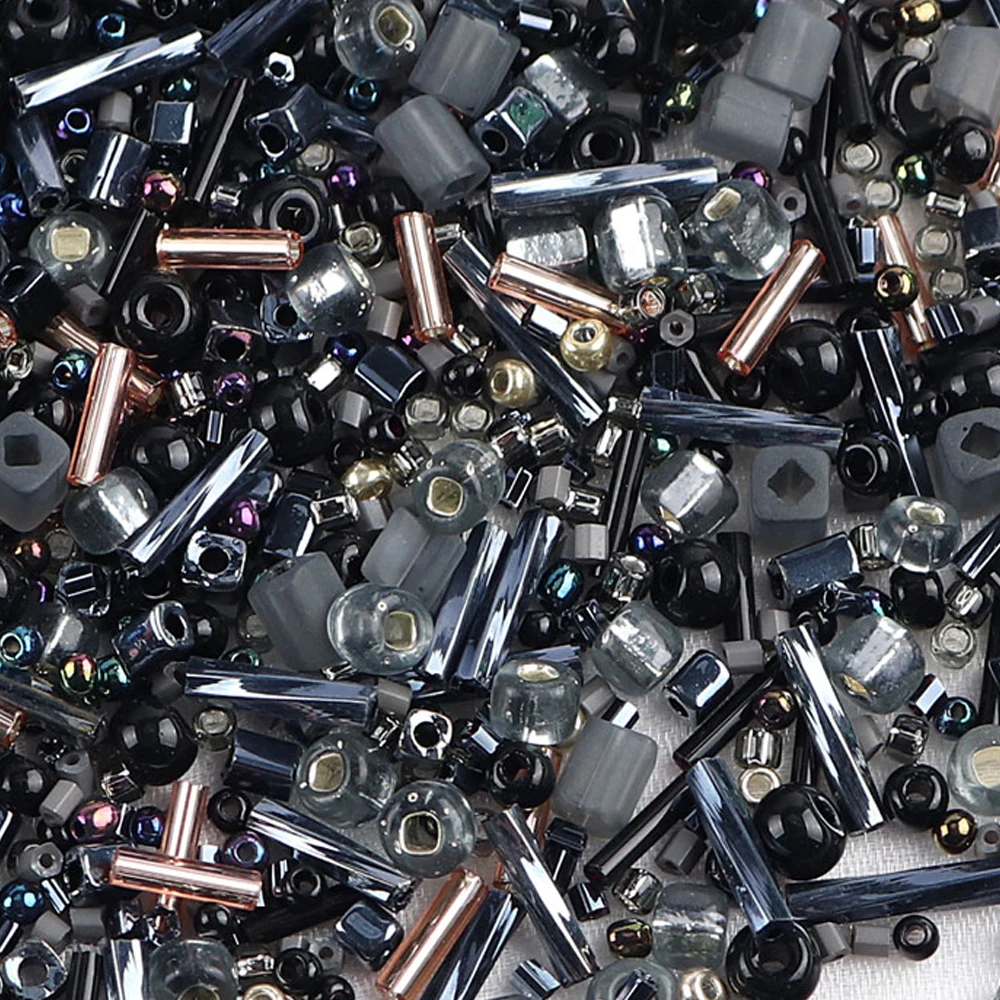 Mix Style Black Glass Beads 10g Spacer Beads DIY Handmade Bracelet Beads for Jewelry Making Accessories A0111
Mix Style Black Glass Beads 10g Spacer Beads DIY Handmade Bracelet Beads for Jewelry Making Accessories A0111