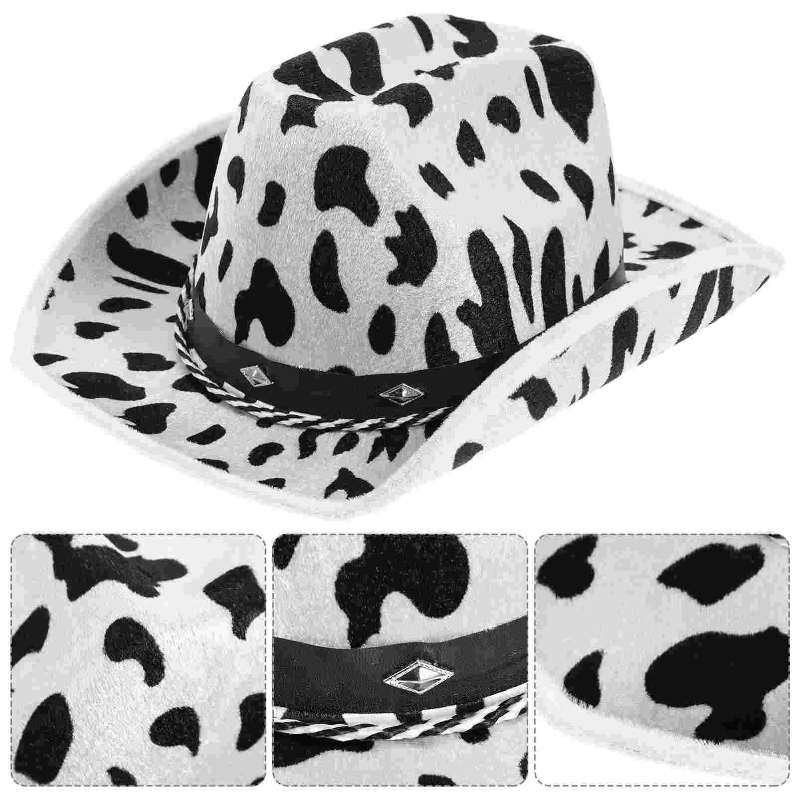 Hat Cowboy Cowgirl Cow Party Womencostume Halloweendress Outfits Printed Men Unisex Decorations Supplies Wild West Masquerade 
Hat Cowboy Cowgirl Cow Party Womencostume Halloweendress Outfits Printed Men Unisex Decorations Supplies Wild West Masquerade