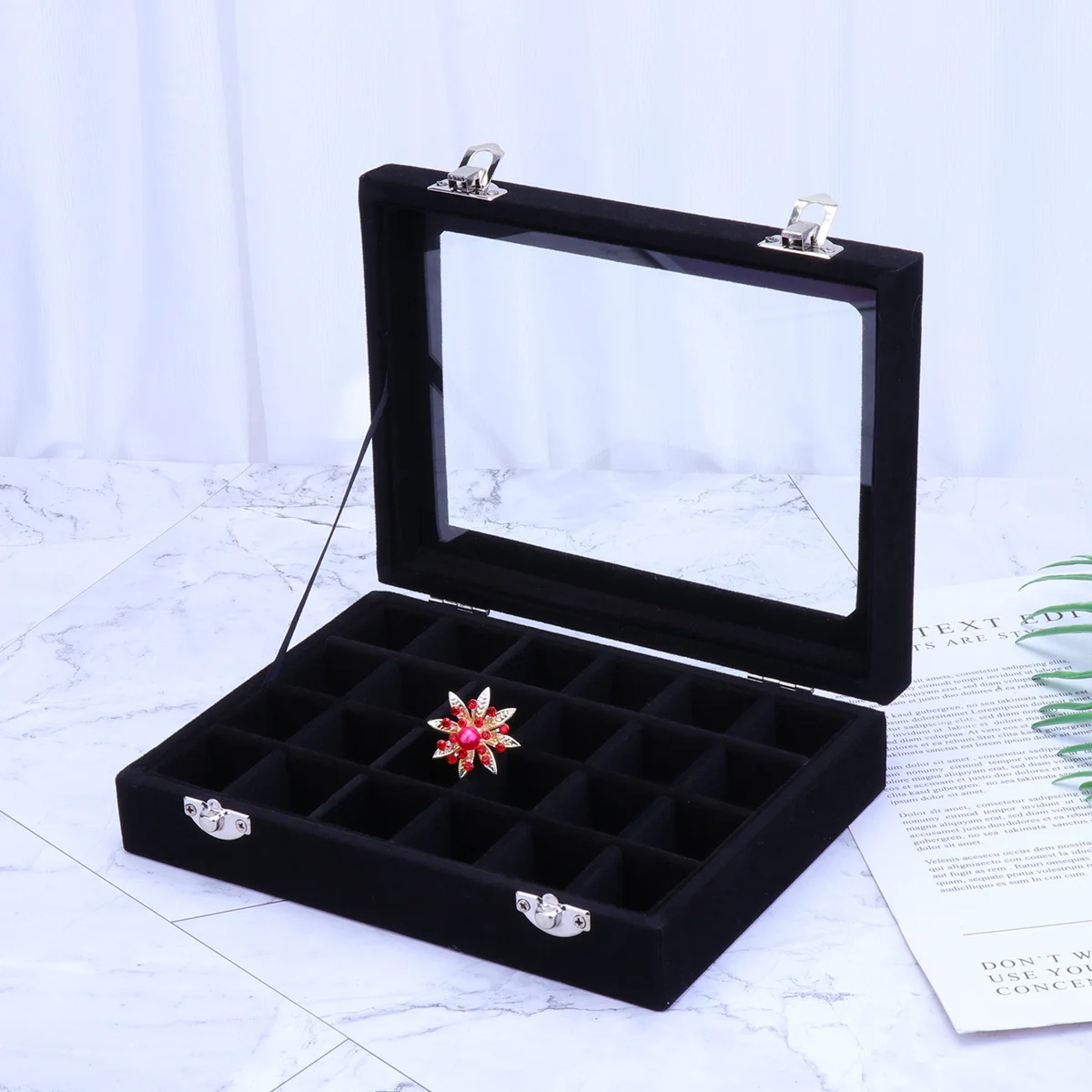 Jewelry Tray Box Display Earring Organizer Storage Wooden Trays Boxes Organiser Decorative Jewellery Grids Rings Storage box
Jewelry Tray Box Display Earring Organizer Storage Wooden Trays Boxes Organiser Decorative Jewellery Grids Rings Storage box