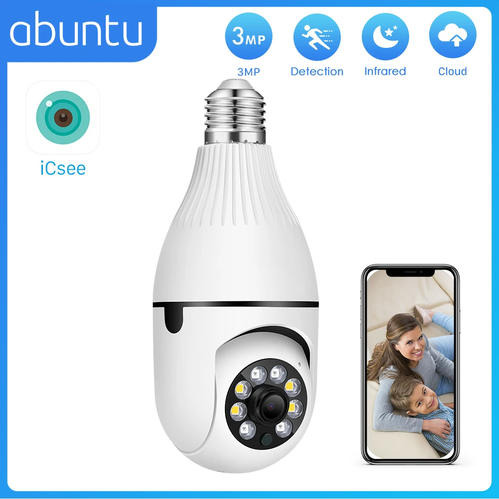 3-мегапиксельная камера с лампочкой, Wi-Fi, 1080P, поворот на 360, PTZ, IP-камера, домашняя безопасность, защита, P2P, удаленный доступ, интерфейс E27
3-мегапиксельная камера с лампочкой, Wi-Fi, 1080P, поворот на 360, PTZ, IP-камера, домашняя безопасность, защита, P2P, удаленный доступ, интерфейс E27