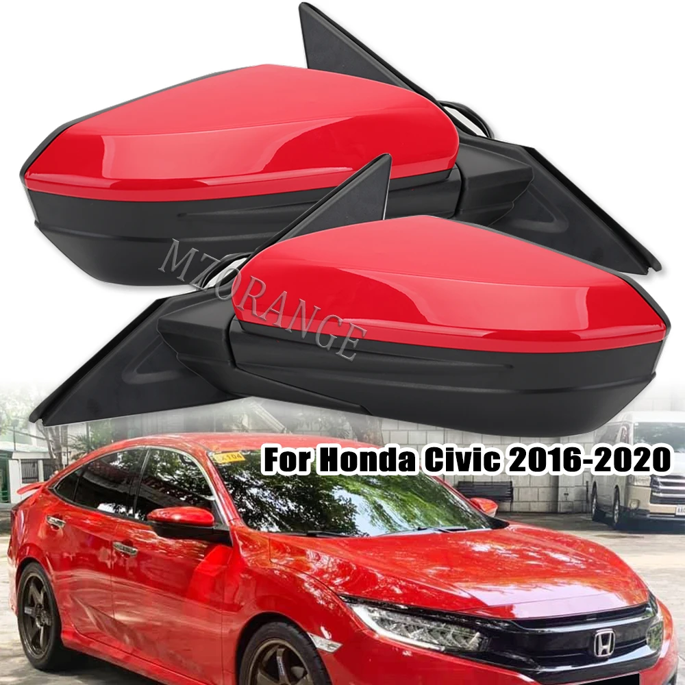 3 Wires Side Rearview Mirror Cover Lens for Honda Civic Sedan US Version 2016 2017 2018 2019 2020 Electric Adjustment Red
3 Wires Side Rearview Mirror Cover Lens for Honda Civic Sedan US Version 2016 2017 2018 2019 2020 Electric Adjustment Red