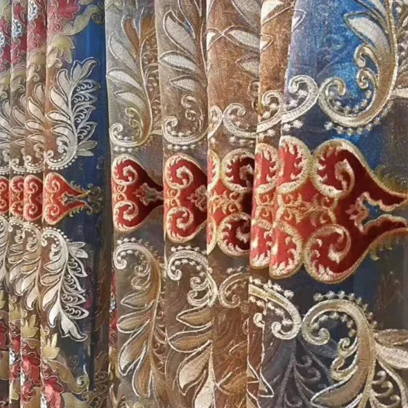 Шторы для гостиной, столовой, спальни, новый европейский стиль, с вышивкой, роскошные полузатеняющие окна, двери, кухни
Шторы для гостиной, столовой, спальни, новый европейский стиль, с вышивкой, роскошные полузатеняющие окна, двери, кухни