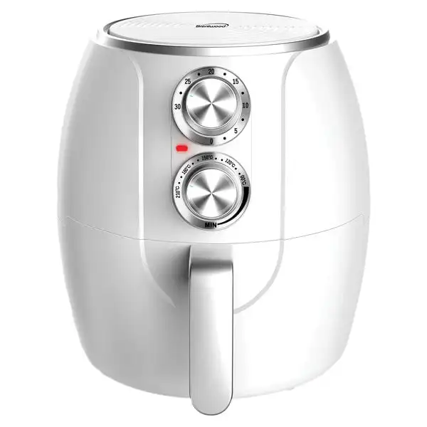 Appliances AF-300W 3.2-Quart 1,200-Watt Electric Air Fryer with Timer and Temperature Control (White)
Appliances AF-300W 3.2-Quart 1,200-Watt Electric Air Fryer with Timer and Temperature Control (White)