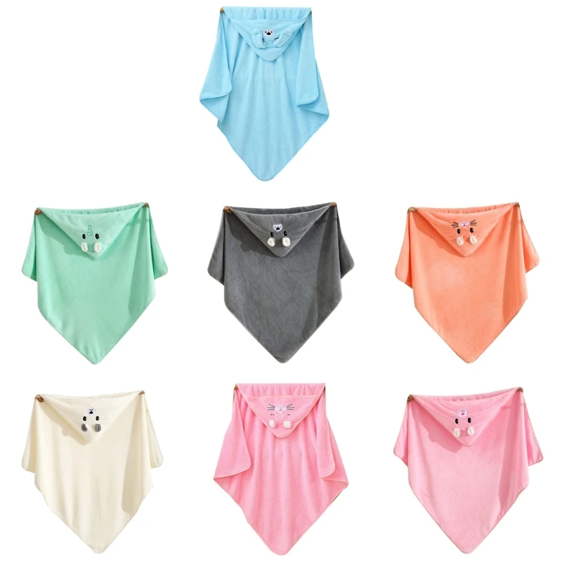 Мягкий и теплый халат с капюшоном для малышей, милый мультяшный дизайн, накидка для новорожденных
Мягкий и теплый халат с капюшоном для малышей, милый мультяшный дизайн, накидка для новорожденных