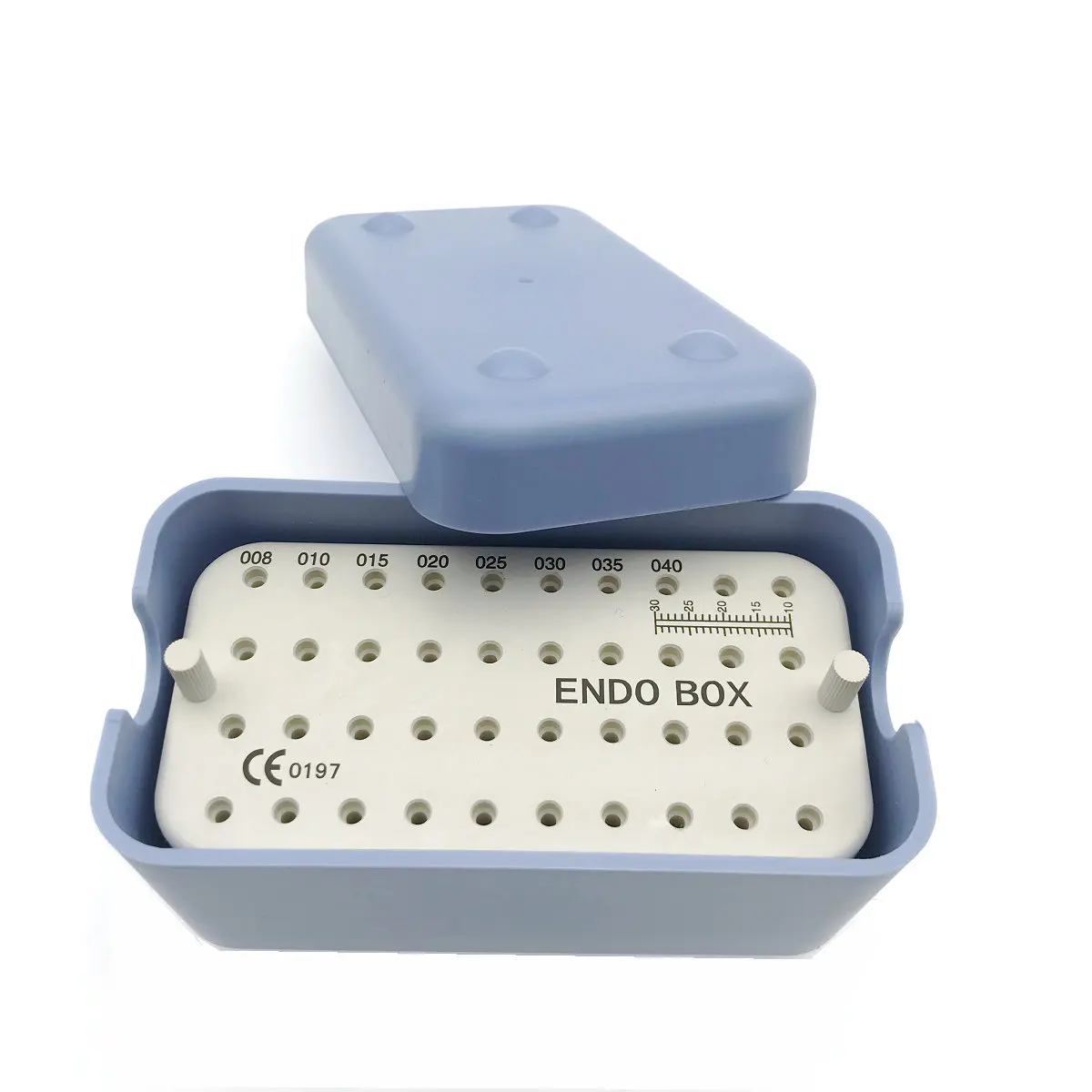 1Pc 40 Holes Dental Plastic Endo Box With A Ruler for Files dental endo container
1Pc 40 Holes Dental Plastic Endo Box With A Ruler for Files dental endo container