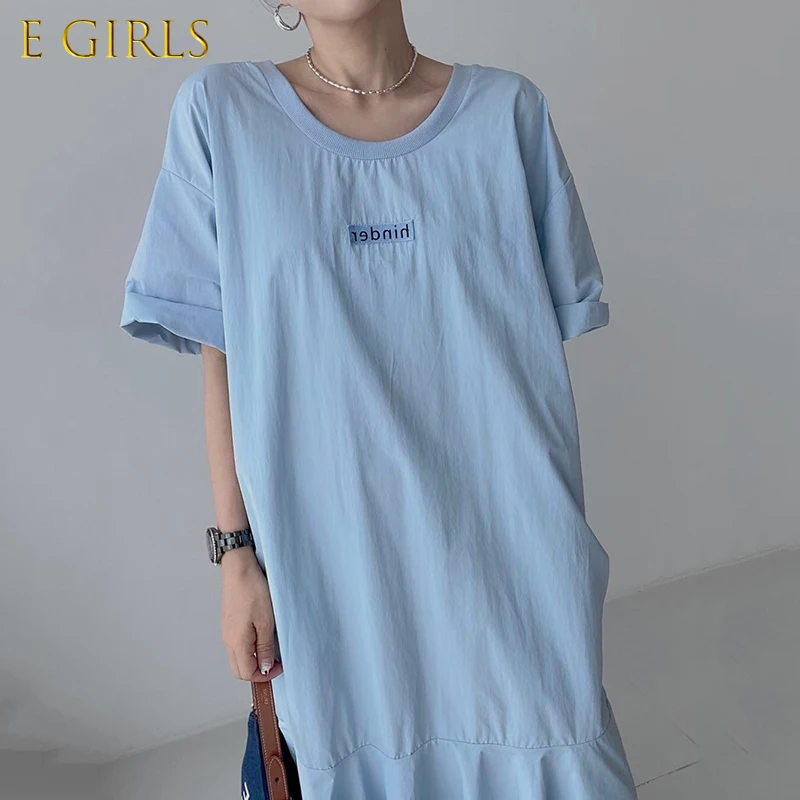 Женское платье в Корейском стиле, модное шикарное универсальное платье с круглым вырезом и надписью, с вырезами на спине, свободное платье «...
Женское платье в Корейском стиле, модное шикарное универсальное платье с круглым вырезом и надписью, с вырезами на спине, свободное платье «...