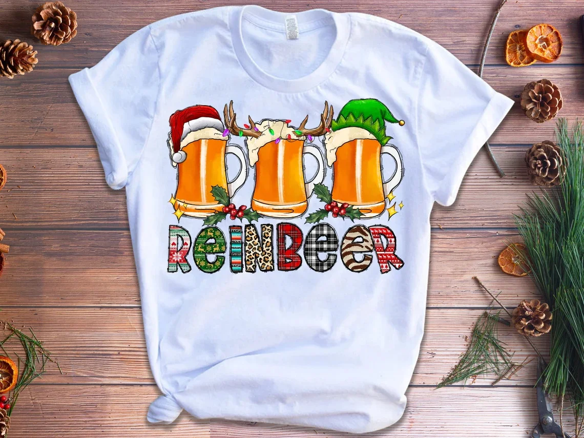 2023 Fashion Reinbeer Deer Graphic Print Tshirt Girls Merry Christmas Gift T Shirt Women Short Sleeve Female T-Shirt Streetwear
2023 Fashion Reinbeer Deer Graphic Print Tshirt Girls Merry Christmas Gift T Shirt Women Short Sleeve Female T-Shirt Streetwear