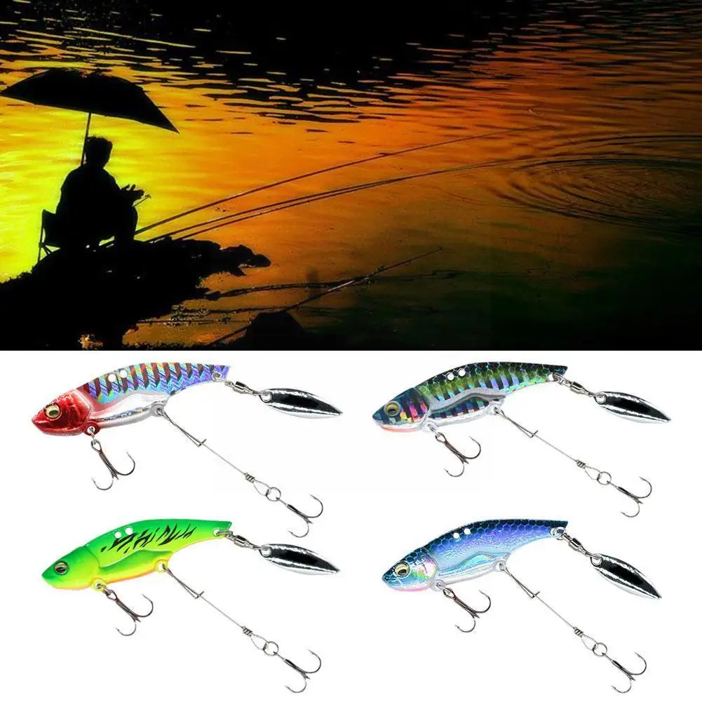 15g 55mm/2.16in VIB Metal Bait Ultra Long Range Fishing Spinner Lure Hook Crankbait Tackle Tools Spoon Pin Rotating Fishing A4Y3
15g 55mm/2.16in VIB Metal Bait Ultra Long Range Fishing Spinner Lure Hook Crankbait Tackle Tools Spoon Pin Rotating Fishing A4Y3