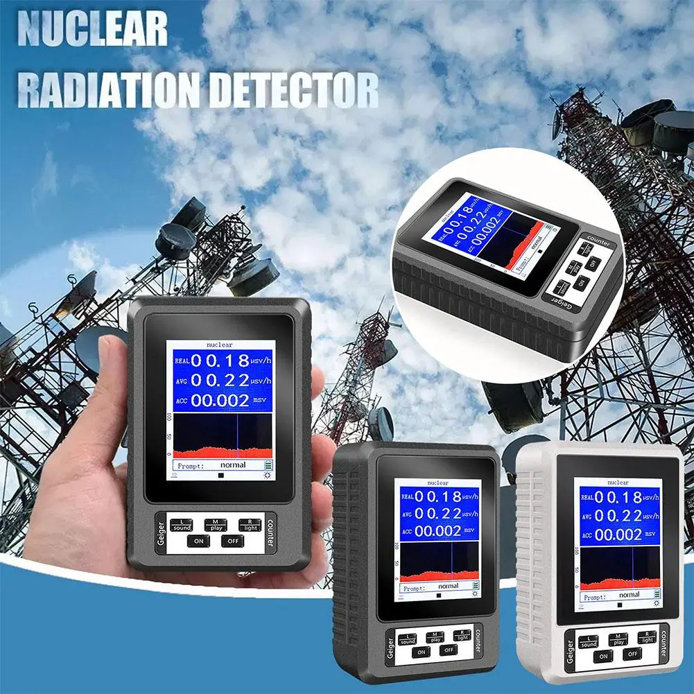 

XR1 BR-9B Nuclear Radiation Detector Geiger Counter Detectors Detection Marble Tester Beta Personal Gamma Dosimeter X-ray E0Z6