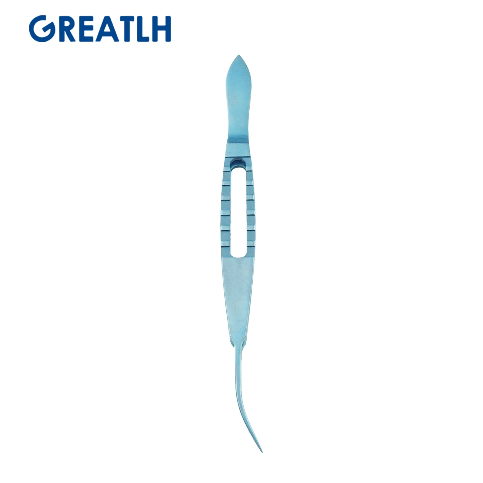 Изогнутый щипцы из титанового сплава, бесзубные щипцы с 5-миллиметровой платформой, офтальмологический хирургический инструмент
Изогнутый щипцы из титанового сплава, бесзубные щипцы с 5-миллиметровой платформой, офтальмологический хирургический инструмент