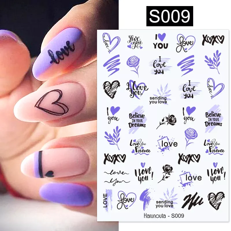 NEW IN Valentine's Day 3D Nail Stickers Heart Flower Leaves Line Sliders French Tip Nail Art Transfer Decals 3D Decoration
NEW IN Valentine's Day 3D Nail Stickers Heart Flower Leaves Line Sliders French Tip Nail Art Transfer Decals 3D Decoration