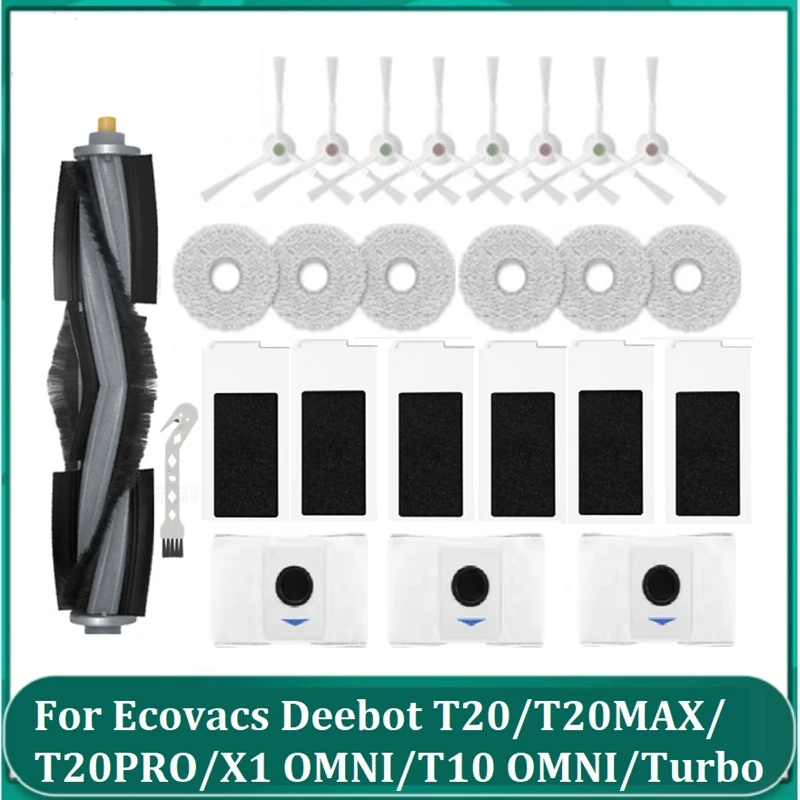 Сменный комплект аксессуаров для робота-пылесоса Ecovacs Deebot T20/T20MAX/T20PRO/X1 OMNI/T10 Omni/Turbo
Сменный комплект аксессуаров для робота-пылесоса Ecovacs Deebot T20/T20MAX/T20PRO/X1 OMNI/T10 Omni/Turbo