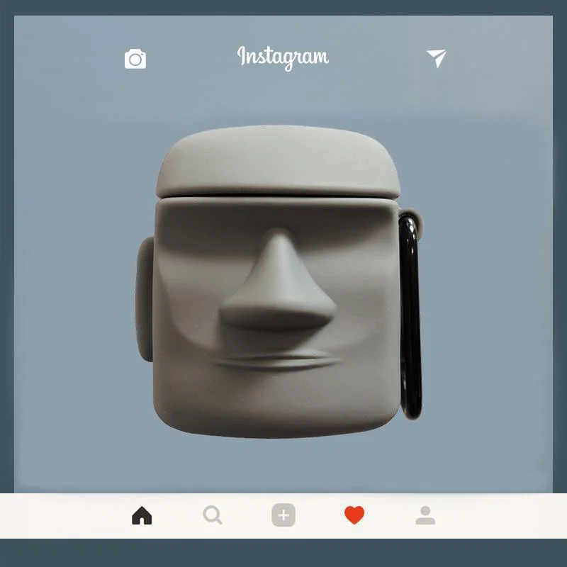 Creative Personality Three-dimensional Stone Statue Silicone Soft Anti-drop Scratch Resistant For AirPods 1 2 Pro Earphone Case
Creative Personality Three-dimensional Stone Statue Silicone Soft Anti-drop Scratch Resistant For AirPods 1 2 Pro Earphone Case