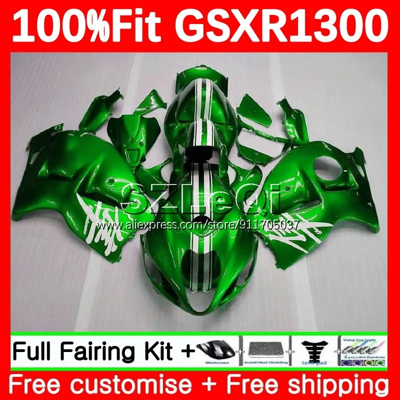 Pearl green Injection For SUZUKI Hayabusa GSXR 1300 CC GSXR-1300 GSXR1300 96 97 98 99 00 01 02 03 04 05 06 07 Fairings 86LQ.15
Pearl green Injection For SUZUKI Hayabusa GSXR 1300 CC GSXR-1300 GSXR1300 96 97 98 99 00 01 02 03 04 05 06 07 Fairings 86LQ.15