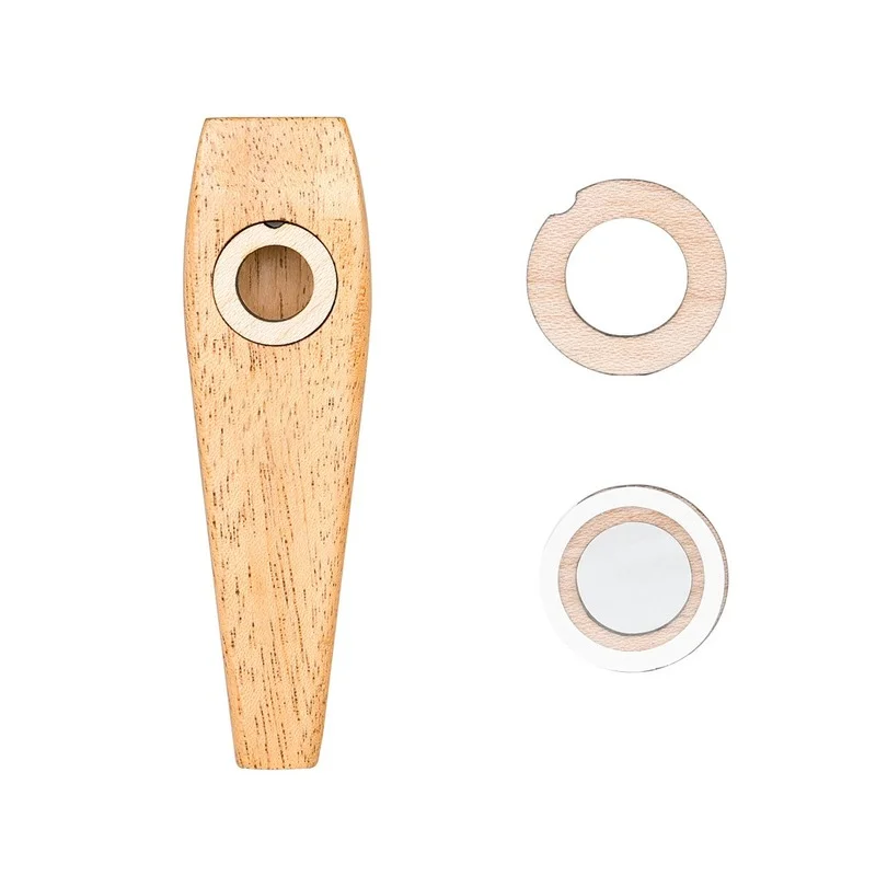 Kazzo Wooden Kazoo Lightweight Portable For Beginner Flute Instrument Music Lovers Woodwind Instrument Simple Design Lightweig
Kazzo Wooden Kazoo Lightweight Portable For Beginner Flute Instrument Music Lovers Woodwind Instrument Simple Design Lightweig