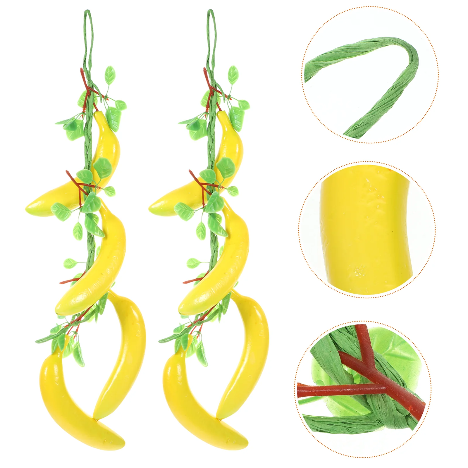 Bananas Fake Fruit Artificial Strings Realistic Simulation Banana Food Decor Photo Model Props Lifelike Faux Fruits Plastic 
Bananas Fake Fruit Artificial Strings Realistic Simulation Banana Food Decor Photo Model Props Lifelike Faux Fruits Plastic
