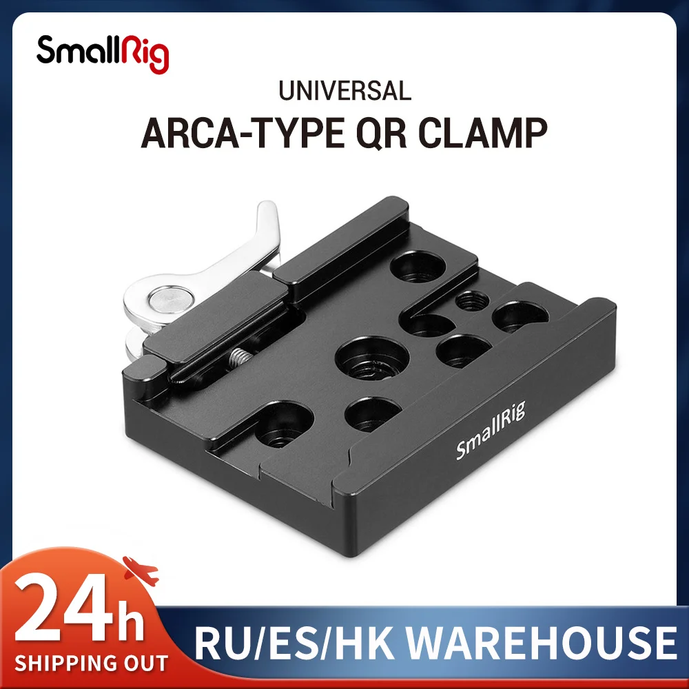 

SmallRig Camera Monopod Head Quick Release Plate ( Arca-type Compatible) QR Plate For Arca-Swiss Plate Tripod Accessories 2143