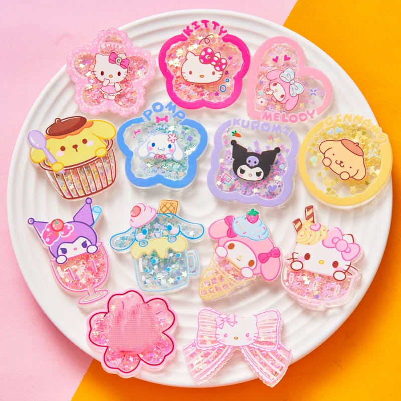 Kawaii Cute Sanrio Sticker Hello Kitty Mymelody Cinnamorroll Cartoon Sticker Diyscrapbooking Acrylic Sticker Accessory Pendant
Kawaii Cute Sanrio Sticker Hello Kitty Mymelody Cinnamorroll Cartoon Sticker Diyscrapbooking Acrylic Sticker Accessory Pendant
